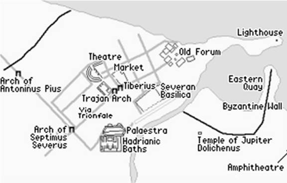 Leptis map