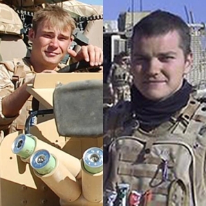 Corporals Graeme Stiff and Dean John, who died in Afghanistan