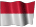 Small animated Iranian flag graphic for a white background