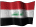 Small animated Iraqi flag graphic for a white background
