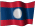 Small animated Latvian flag graphic for a white background