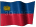 Small animated Liechtenstein flag graphic for a white background