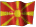 Small animated Macedonian flag graphic for a white background