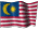 Small animated Maldivian flag graphic for a white background