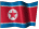 Small animated flag of the Commonwealth of the Northern Mariana Islands graphic for a white background